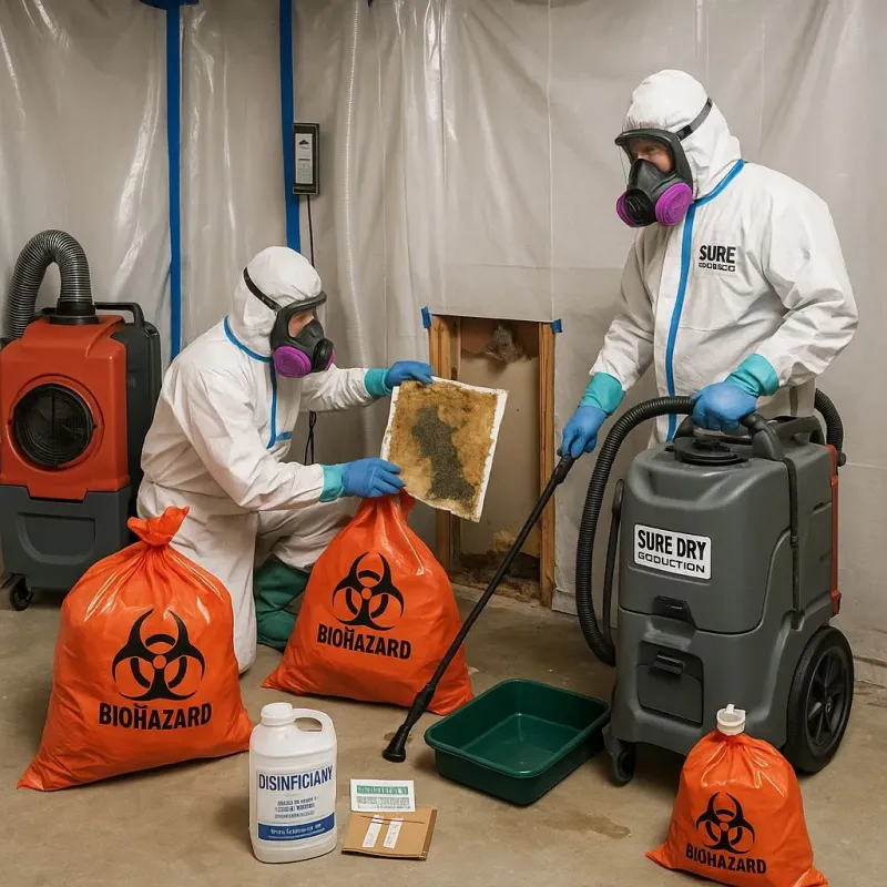 Contaminated Water Handling Protocols process in Williamson County, TX