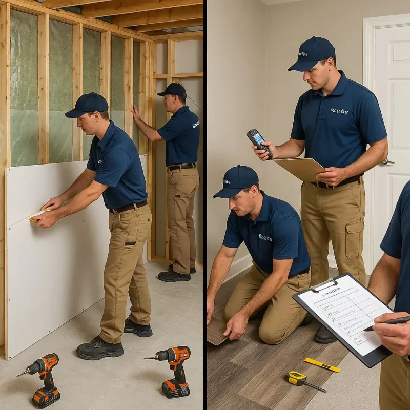 Repairs and Reconstruction process in Williamson County, TX